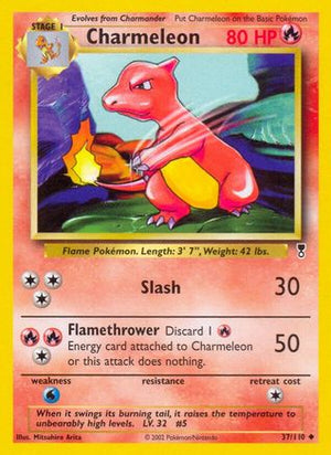 Charmeleon 37/110 - Legendary Collection Reverse Holofoil - Poke-Collect