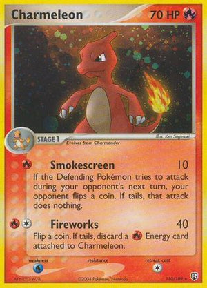 Charmeleon 110/109 - Team Rocket Returns Holofoil