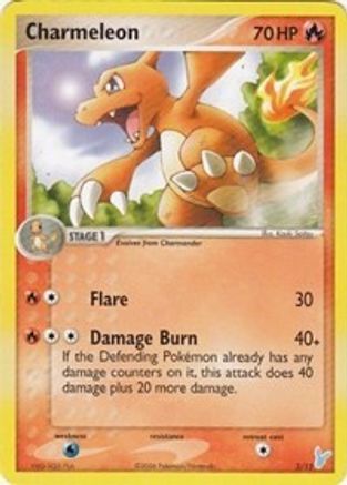 Charmeleon 3/12 - EX Trainer Kit 2 Plusle & Minun - Poke-Collect