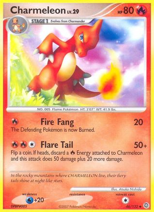 Charmeleon 46/132 - Secret Wonders Reverse Holofoil - Poke-Collect