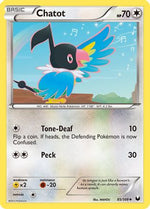 Chatot 85/108 - Dark Explorers - Poke-Collect
