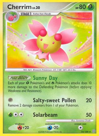 Cherrim 14/100 - Stormfront - Poke-Collect