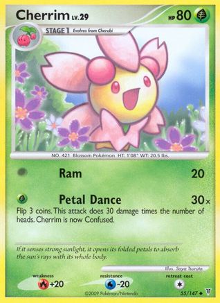 Cherrim 55/147 - Supreme Victors Reverse Holofoil - Poke-Collect