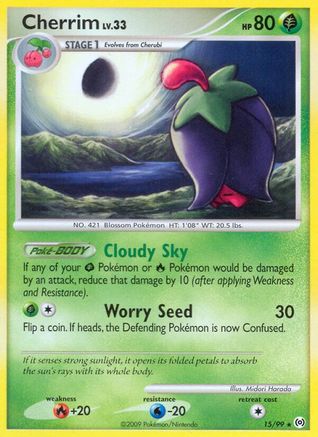 Cherrim 15/99 - Arceus Reverse Holofoil - Poke-Collect