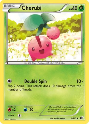 Cherubi 4/113 - Legendary Treasures - Poke-Collect