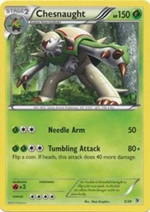 Chesnaught 5/39 - Kalos Starter Set Holofoil - Poke-Collect
