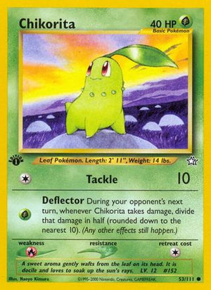 Chikorita 53/111 - Neo Genesis 1st Edition