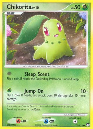 Chikorita 77/123 - Mysterious Treasures