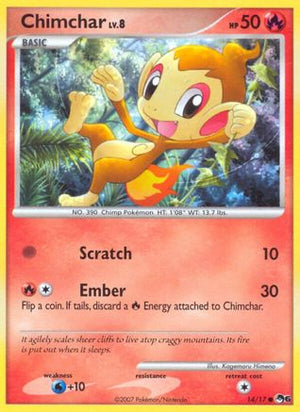 Chimchar 14/17 - POP Series 6 Holofoil