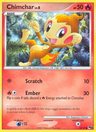 Chimchar 14/17 - POP Series 6 - Poke-Collect