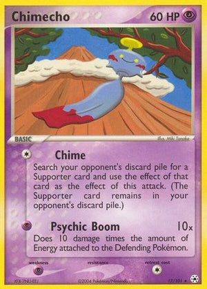 Chimecho 17/101 - Hidden Legends Reverse Holofoil - Poke-Collect