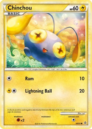 Chinchou 48/95 - Unleashed - Poke-Collect