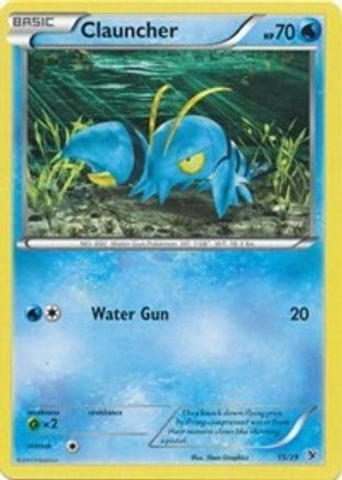 Clauncher 15/39 - Kalos Starter Set - Poke-Collect