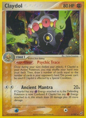 Claydol 5/107 - Deoxys Holofoil - Poke-Collect