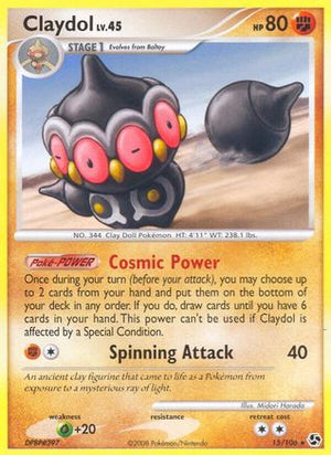 Claydol 15/106 - Great Encounters - Poke-Collect