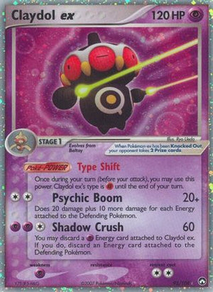 Claydol ex 93/108 - Power Keepers Holofoil