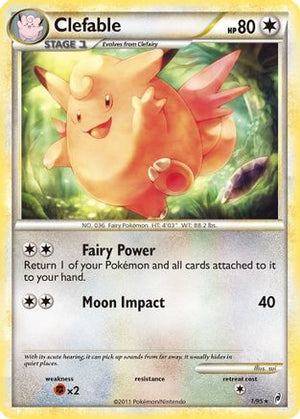 Clefable 1/95 - Call of Legends Holofoil