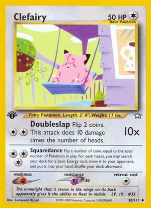 Clefairy 30/111 - Neo Genesis 1st Edition