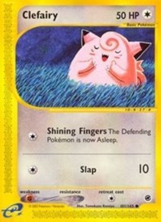Clefairy 101/165 - Expedition Base Set Reverse Holofoil - Poke-Collect