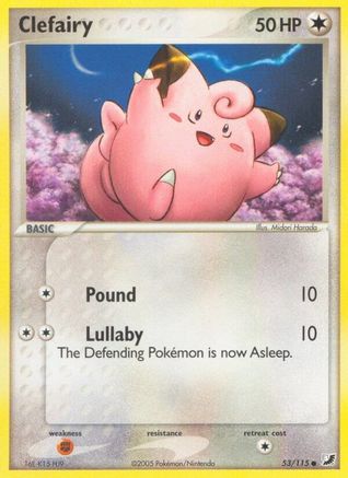 Clefairy 53/115 - Unseen Forces - Poke-Collect