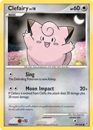 Clefairy 77/130 - Diamond & Pearl Reverse Holofoil