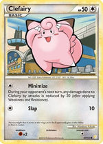 Clefairy 60/123 - HeartGold SoulSilver Reverse Holofoil - Poke-Collect