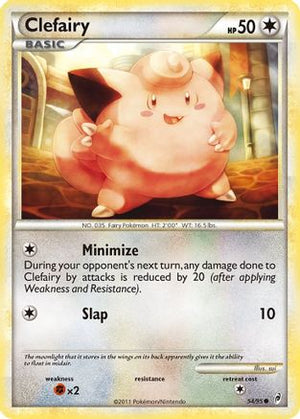 Clefairy 54/95 - Call of Legends Reverse Holofoil