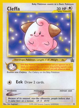 Cleffa 31/53 - WoTC Promo - Poke-Collect