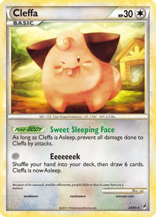 Cleffa 24/95 - Call of Legends Reverse Holofoil - Poke-Collect
