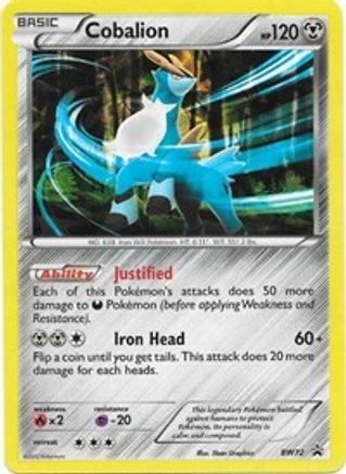 Cobalion - BW72 BW72/101 - Black and White Promos Holofoil - Poke-Collect