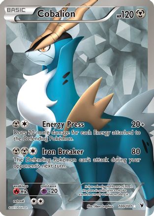 Cobalion 100/101 - Noble Victories Holofoil - Poke-Collect