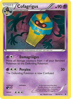 Cofagrigus (46) 46/101 - Noble Victories Reverse Holofoil - Poke-Collect