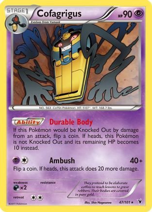 Cofagrigus (47) 47/101 - Noble Victories - Poke-Collect
