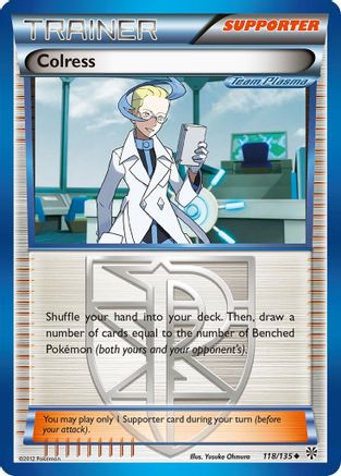 Colress (Team Plasma) 118/135 - Plasma Storm - Poke-Collect