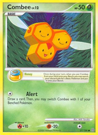 Combee 57/100 - Stormfront Reverse Holofoil - Poke-Collect