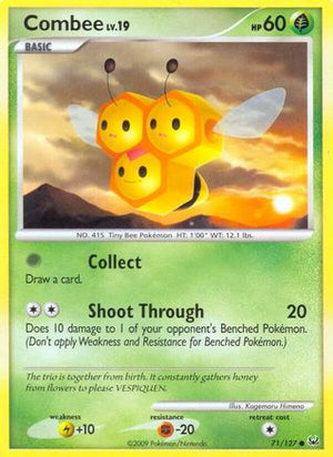 Combee 71/127 - Platinum Reverse Holofoil - Poke-Collect