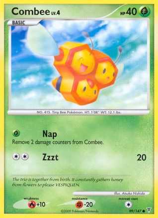 Combee 99/147 - Supreme Victors Reverse Holofoil - Poke-Collect