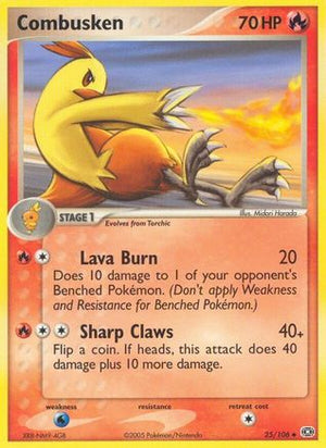 Combusken 25/106 - Emerald - Poke-Collect