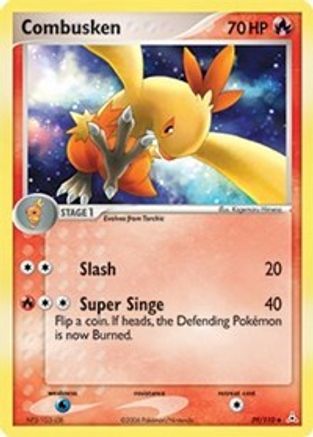 Combusken 39/110 - Holon Phantoms Reverse Holofoil - Poke-Collect