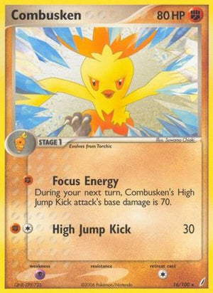 Combusken - 016/100 16/100 - Crystal Guardians - Poke-Collect