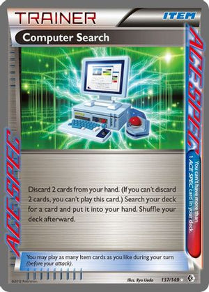 Computer Search 137/149 - Boundaries Crossed Holofoil - Poke-Collect