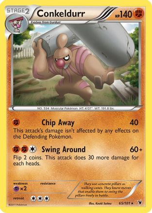 Conkeldurr (65) 65/101 - Noble Victories - Poke-Collect