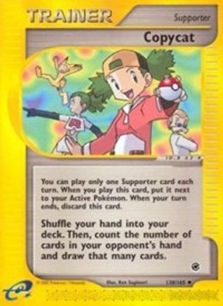 Copycat 138/165 - Expedition Base Set Reverse Holofoil - Poke-Collect