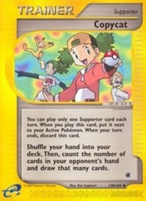 Copycat 138/165 - Expedition Base Set Reverse Holofoil - Poke-Collect