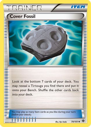 Cover Fossil 79/101 - Plasma Blast Reverse Holofoil - Poke-Collect
