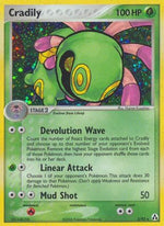 Cradily 3/92 - Legend Maker Reverse Holofoil - Poke-Collect