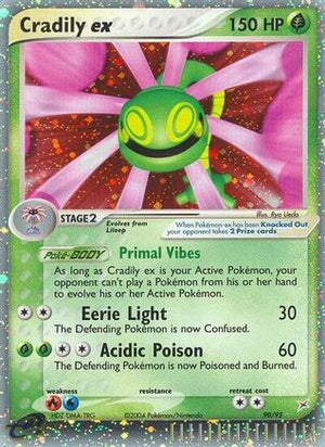 Cradily ex 90/95 - Team Magma vs Team Aqua Holofoil - Poke-Collect