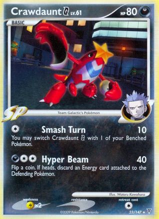 Crawdaunt G 23/147 - Supreme Victors - Poke-Collect
