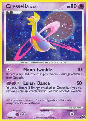 Cresselia 2/106 - Great Encounters Reverse Holofoil - Poke-Collect
