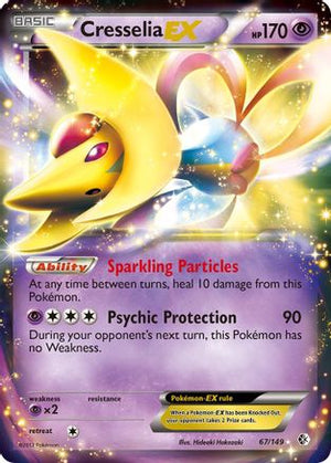 Cresselia-EX 67/149 - Boundaries Crossed Holofoil